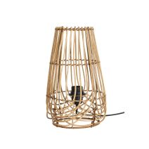 Lampe Aloha naturel Ø19,5x33cm E27 60W - MATHIAS