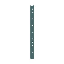 Crémaillère à visser aluminium Largeur 11mm longueur 2m nickelé
