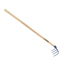 Griffe paysagiste 4 dents manche bois - REVEX