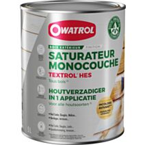 Saturateur monocouche tous bois Textrol HES incolore 5L - OWATROL