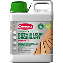 Déshuileur dégriseur gélifié Aquanett bois 1 L - OWATROL