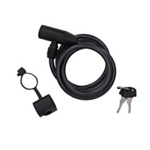 Antivol spirale D8MM 150CM avec support