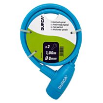 Antivol spiral à clé