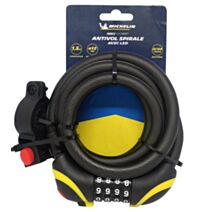 Antivol spiral LED Ø12mmx1,5m