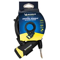 Antivol spirale Ø10x1,80m + support