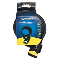 Antivol spirale Ø12x2m + support