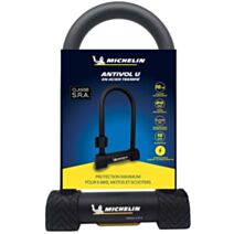 Antivol U SRA à clés 112x230mm Ø18mm avec support - MICHELIN