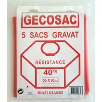 Sacs x5 gravats levée de charge 40 kg