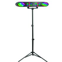 Barre leds 60W sur support télescopique + télécommande
