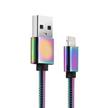 Cordon Lightning argent 2m - FPE
