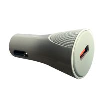 Chargeur USB sur allume cigare à charge rapide 18W blanc - FPE