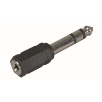 Adaptateur audio jack 6,35mm mâle / 3,5mm femelle stéréo - FPE