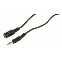 Cordon audio jack 3,5mm mâle/femelle - 5m - FPE