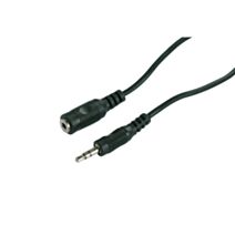 Cordon audio jack 3,5mm mâle/femelle - 5m - FPE