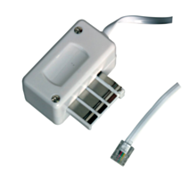 Cordon téléphone T mâle/RJ11 femelle - 5m - FPE