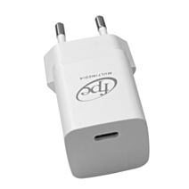 Chargeur 1 sortie USB-C 20W blanc - FPE