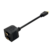 Adaptateur HDMI mâle vers 2 HDMI femelles - FPE