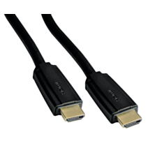Cordon HDMI mâle/mâle connectique dorée 2m - FPE
