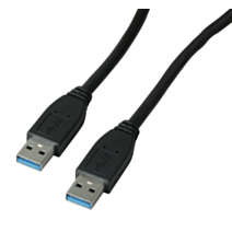 Câble USB type A mâle/A mâle 3.0 - 1,8m - FPE