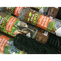 Grillage carré plastifié 12,7 mm 1,5 x 5 m vert - IDEAL GARDEN