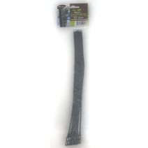 12 liens crantés universels 35 cm - IDEAL GARDEN