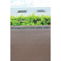 Brise vue 200g 95% 1 x 3 m chocolat  - IDEAL GARDEN