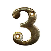 chiffre laiton poli 51 mm 3 - NOVAP