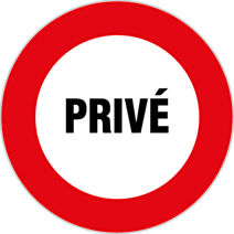 Disque diamètre 300 mm rigide "privé" - NOVAP