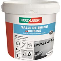 Colle de carrelage en pâte de salle de bain & cuisine - PAREXLANKO