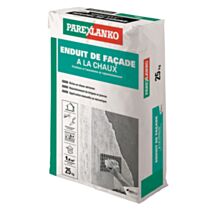 Enduit de façade à la chaux sable 25kg - PAREXLANKO