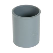 Manchon à butée pvc ff à coller ø40