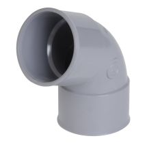 Coude pvc ff à coller 67°30 ø 50 mm