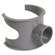 Selle de branchement pvc à coller ø f100/m40 mm