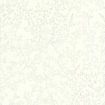 Papier Peint Expansé Intissé Feuillage 10,05x0,53m Blanc - LUTECE
