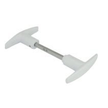 Bouton double c6 fou 6a7 epoxy blanc
