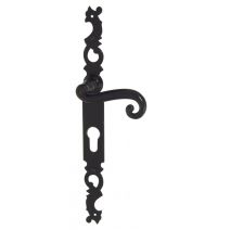 Ensemble coq fer noir cylindre 195 mm