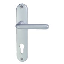 Ensemble tignes alu argent cylindre 165 mm