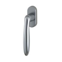 Bouton crémone modena alu aspect inox