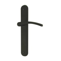 Ensemble cluses alu/acier noir mat bec de cane