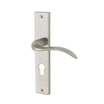 Ensemble angel zamak nickelé satiné cylindre