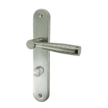Ensemble city zamak nickelé satiné 195 condamn/décond