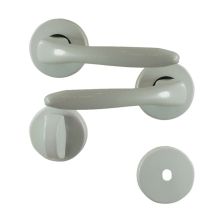 Ensemble/rosace vars alu blanc+rosace condamn/décond