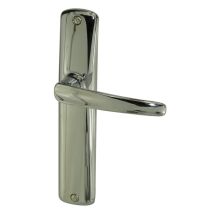 Ensemble blois bec de cane zamak/acier chrome 165