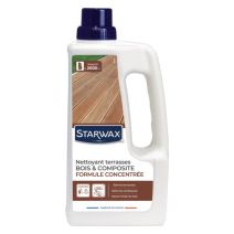 Nettoyant Concentré pour Terrasses En Bois et Composite 1L - STARWAX
