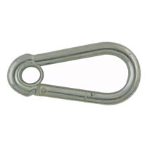 Mousqueton alpin a œil longueur :100mm œil 8mm