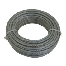 Couronne câble âme textile gainé PVC cristal 6 x 7 mm - VISO
