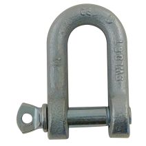 2 manilles droite estampée "ce" AZ ø10mm