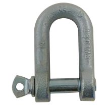 1 manille droite estampée "ce" AZ ø14mm