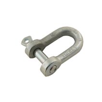 4 manilles droite estampée "ce" AZ ø5mm