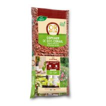 Copeaux de bois corail 50l